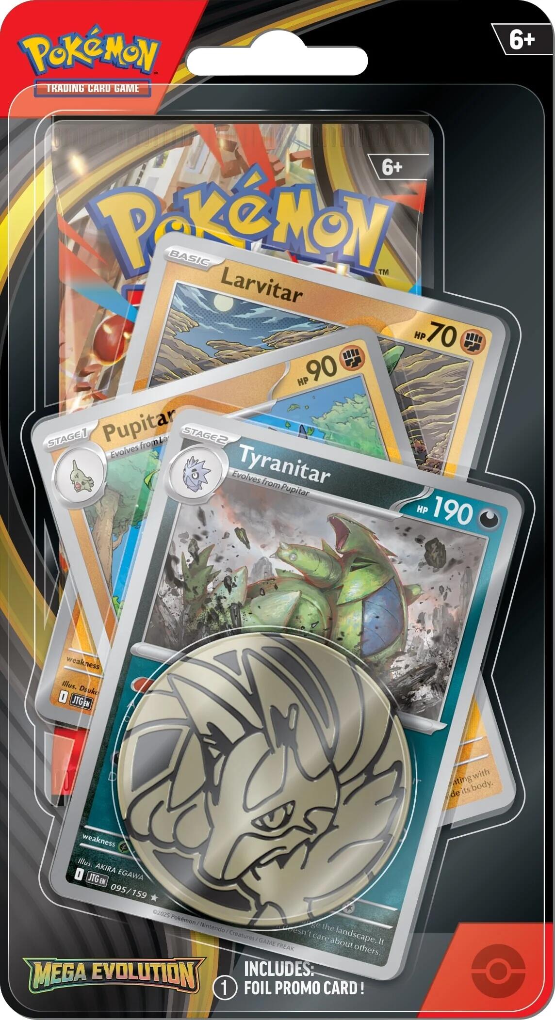 Overkicks - Pokémon TCG Mega Evolution: Tyranitar Premium Checklane Blister