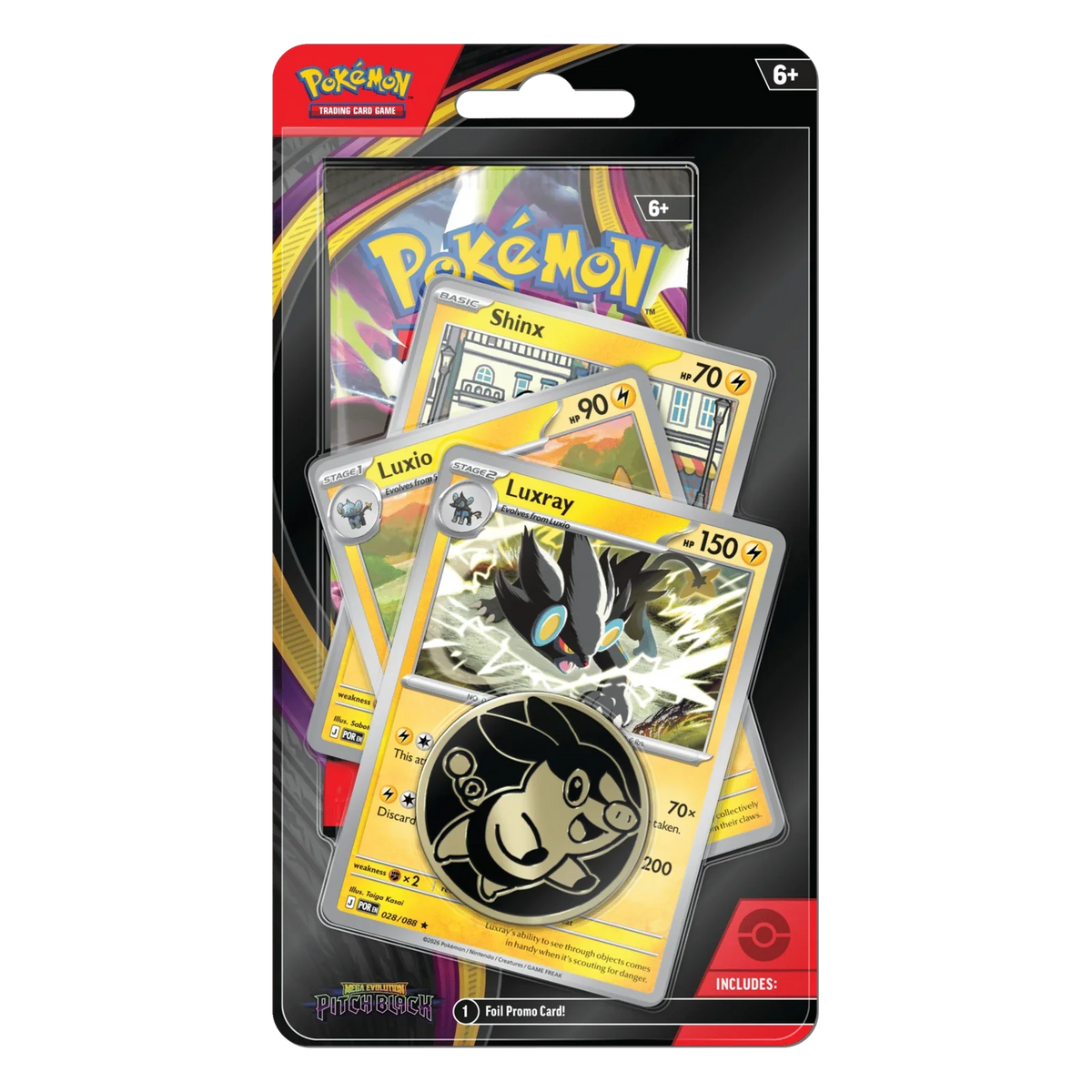 Overkicks - Pokémon TCG Pitch Black: Luxray Premium Checklane Blister