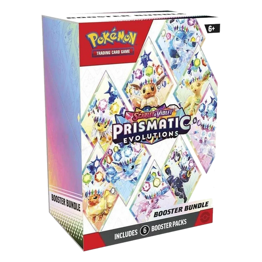 Pokémon Scarlet & Violet Prismatic Evolutions Booster Bundle