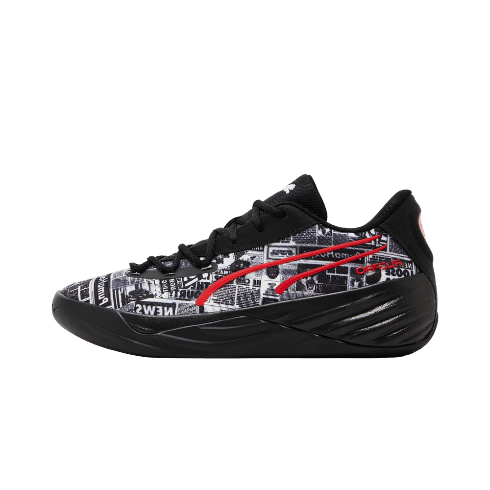 Overkicks - Puma All-Pro Nitro Media Day Black (310395-01) - vista lateral