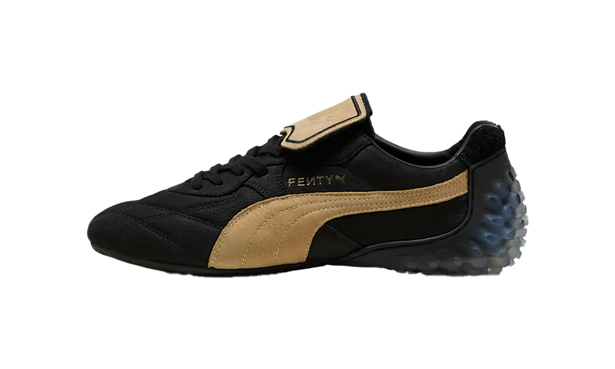 Overkicks - Puma Avanti LS Fenty Stitched Black Gold (404778-01) - vista lateral