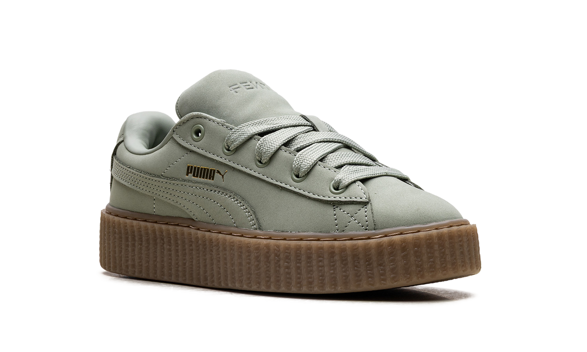 Overkicks - Puma Creeper Phatty Rihanna Fenty Green Fog (396813-02) - detalle lateral interior