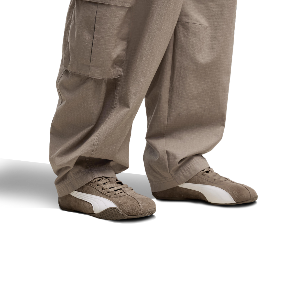 Overkicks - Puma K-Street MA Suede Totally Taupe Warm White (409194-03) - imagen 7
