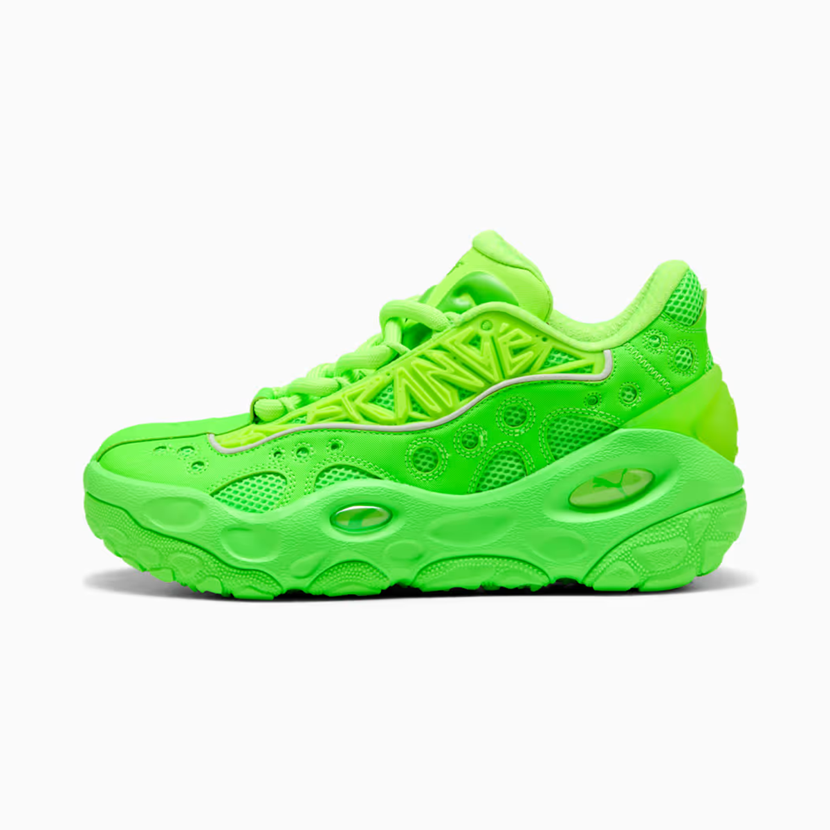 Overkicks - Puma LaMelo Ball LaFrancé RNR Neon (312274-04) - vista lateral