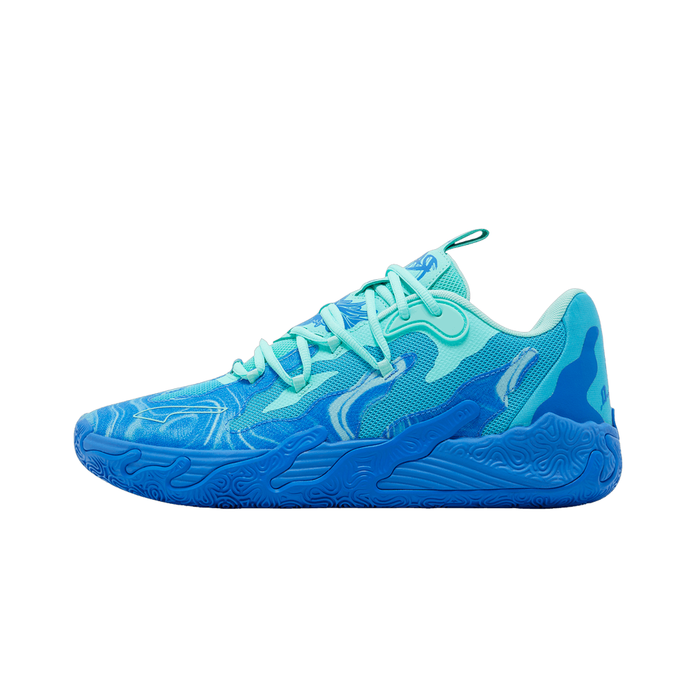 Overkicks - Puma LaMelo Ball MB.03 Lo Team Hyperlink Blue (310519-01) - vista lateral