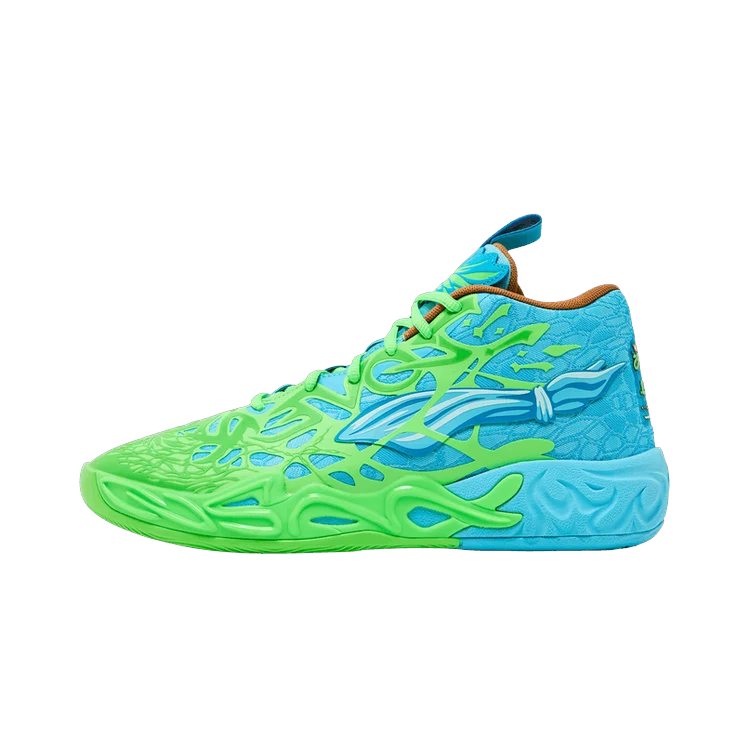 Overkicks - Puma LaMelo Ball MB.04 Teenage Mutant Ninja Turtles Leonardo & Michelangelo (311307-01) - vista lateral