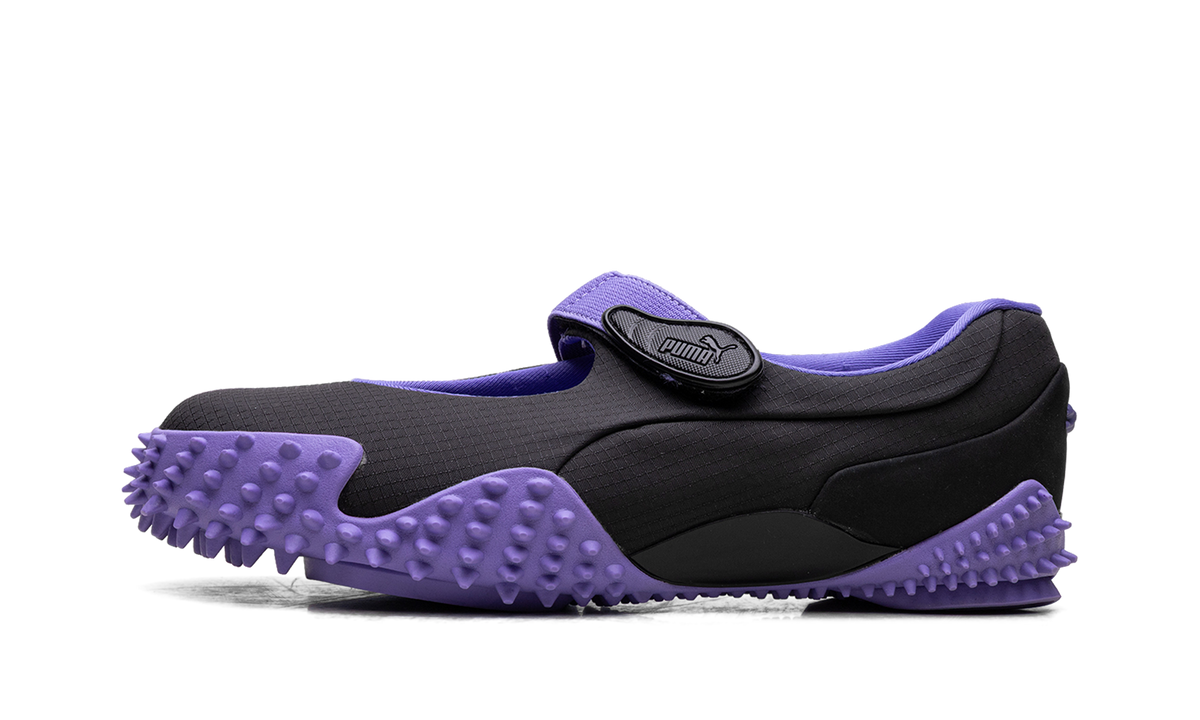 Overkicks - Puma Mostro Fey Launch Dark Amethyst Black (Womens) (403366-02) - vista lateral