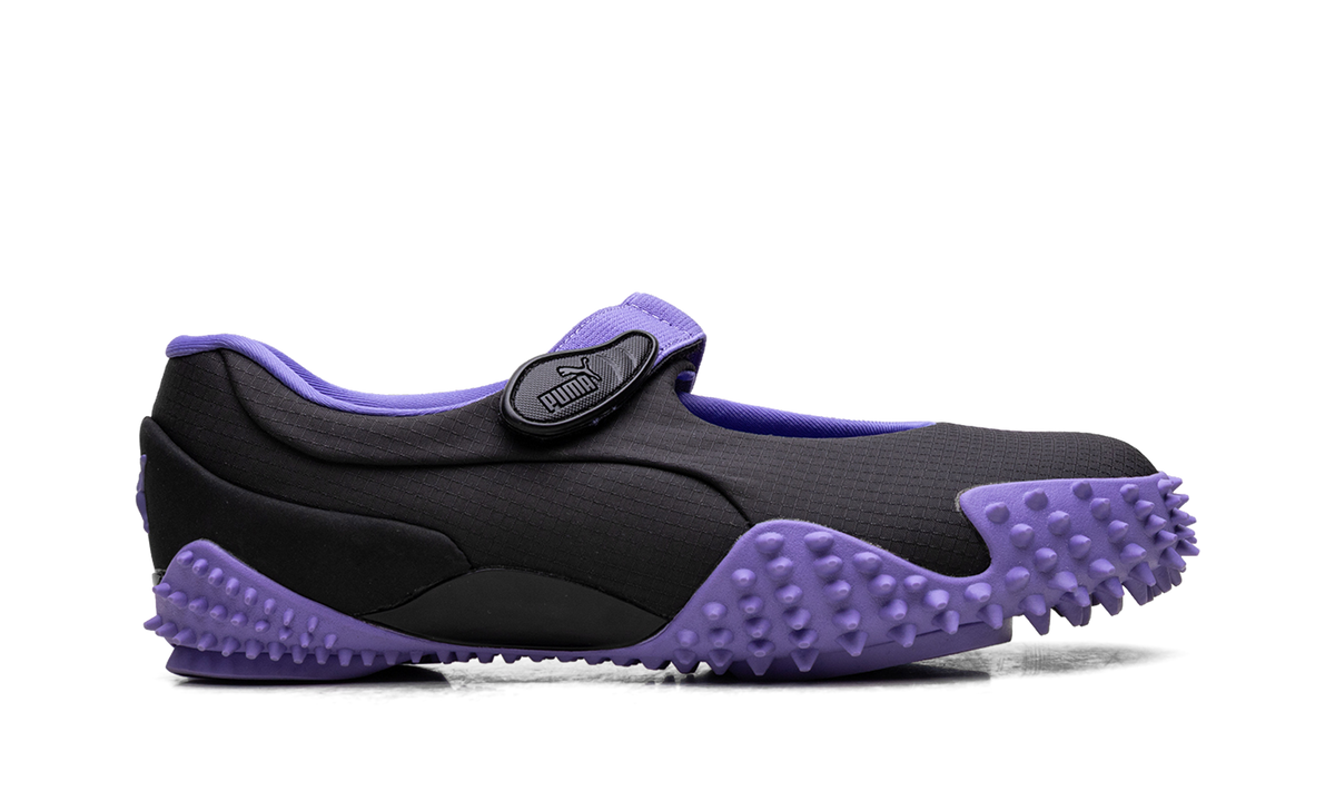 Overkicks - Puma Mostro Fey Launch Dark Amethyst Black (Womens) (403366-02) - detalle talon