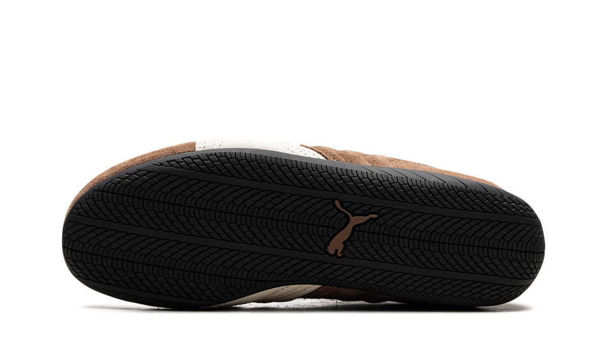 Overkicks - Puma Speedcat Archive Haute Coffee Frosted Ivory (Frosted Ivory Tongue Logo) (398847-02) - vista superior