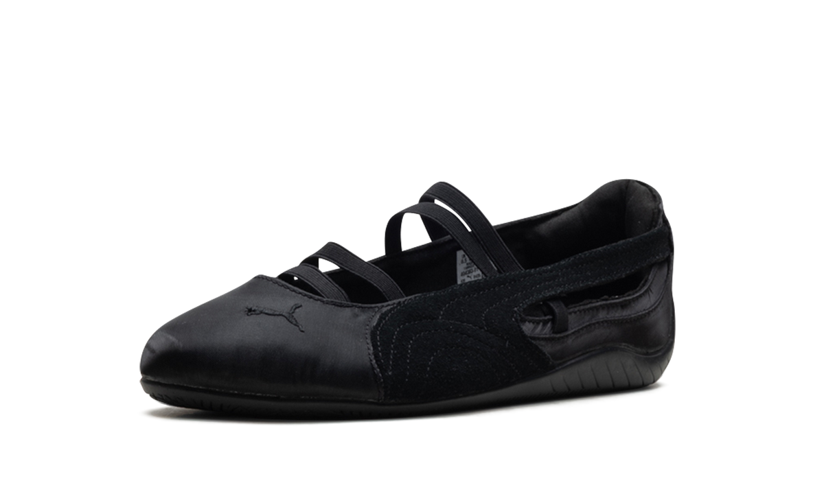 Overkicks - Puma Speedcat Ballet Black Cool Dark Gray Satin (Womens) (404383-01) - detalle suela