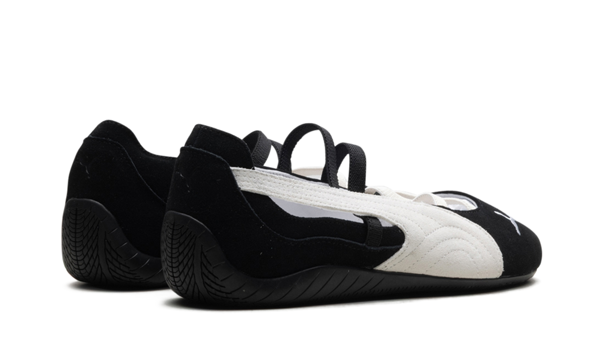 Overkicks - Puma Speedcat Ballet Black White (Womens) (401287-06) - par completo