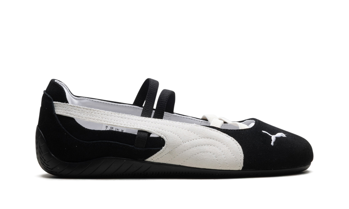 Overkicks - Puma Speedcat Ballet Black White (Womens) (401287-06) - detalle talon