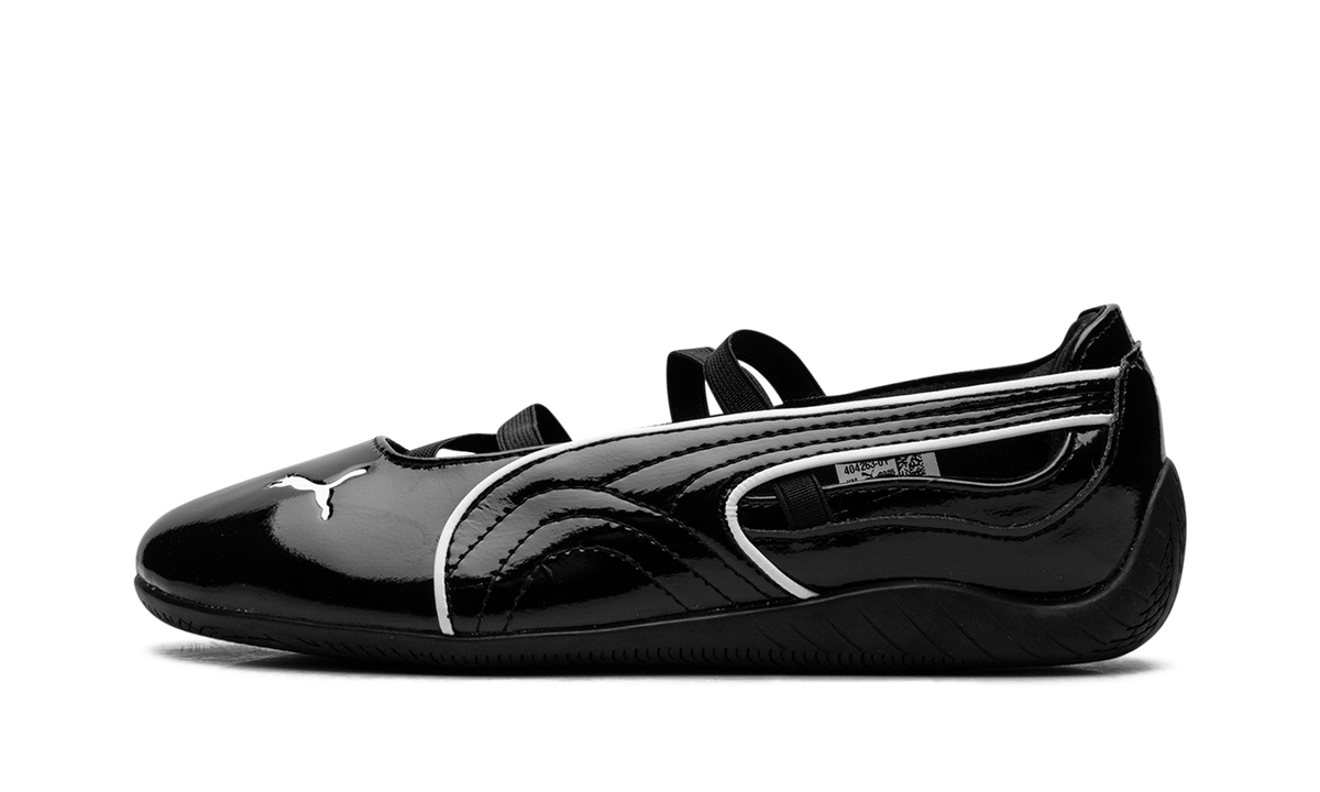Overkicks - Puma Speedcat Ballet Glossy Black (Womens) (404263-01) - vista lateral