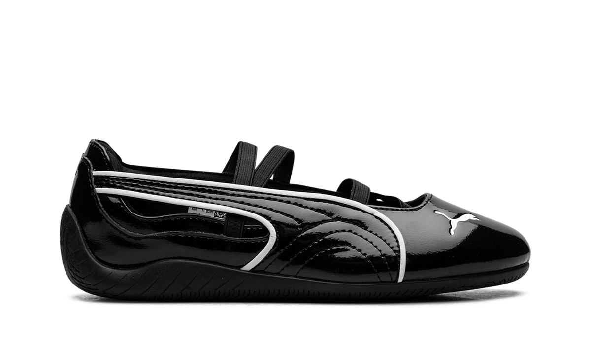 Overkicks - Puma Speedcat Ballet Glossy Black (Womens) (404263-01) - detalle talon