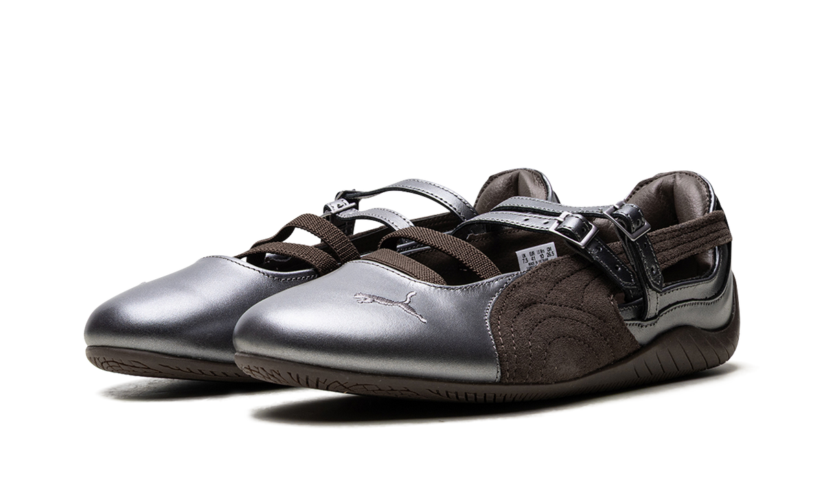 Overkicks - Puma Speedcat Ballet Lux Chocolate Gum (Womens) (408197-01) - vista trasera