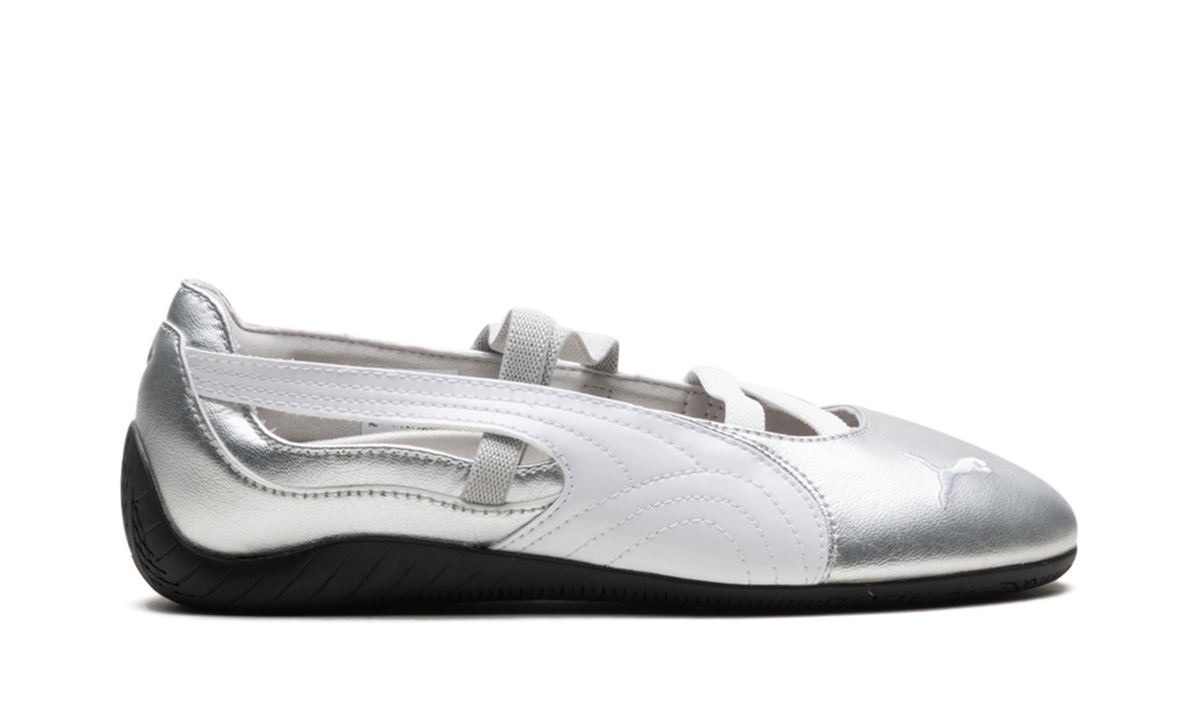 Overkicks - Puma Speedcat Ballet Silver (Womens) (401581-01) - detalle talon