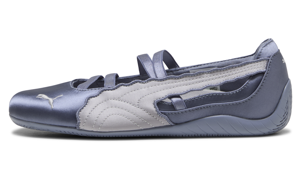 Overkicks - Puma Speedcat Ballet Venus Gray Sky (Womens) (406853-02) - vista lateral