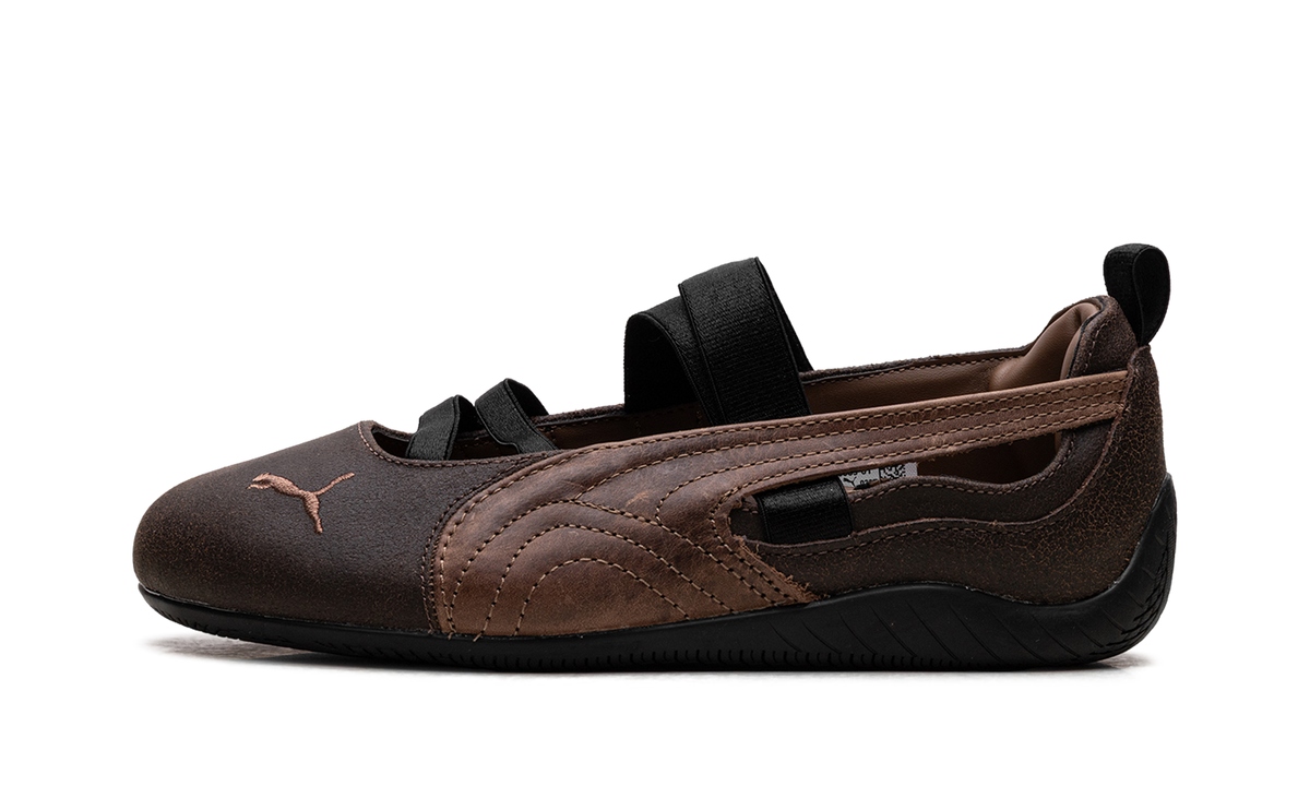 Overkicks - Puma Speedcat Ballet Voo Dark Chocolate (Womens) (405089-01) - vista lateral