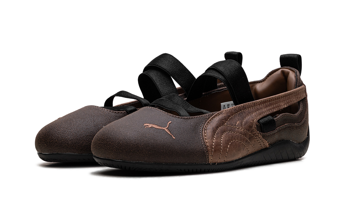 Overkicks - Puma Speedcat Ballet Voo Dark Chocolate (Womens) (405089-01) - vista trasera