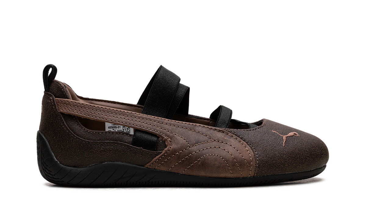 Overkicks - Puma Speedcat Ballet Voo Dark Chocolate (Womens) (405089-01) - detalle talon