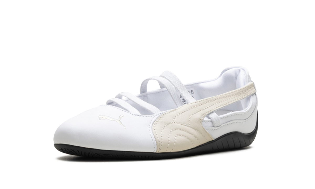 Overkicks - Puma Speedcat Ballet White Alpine Snow (Womens) (403587-02) - detalle suela