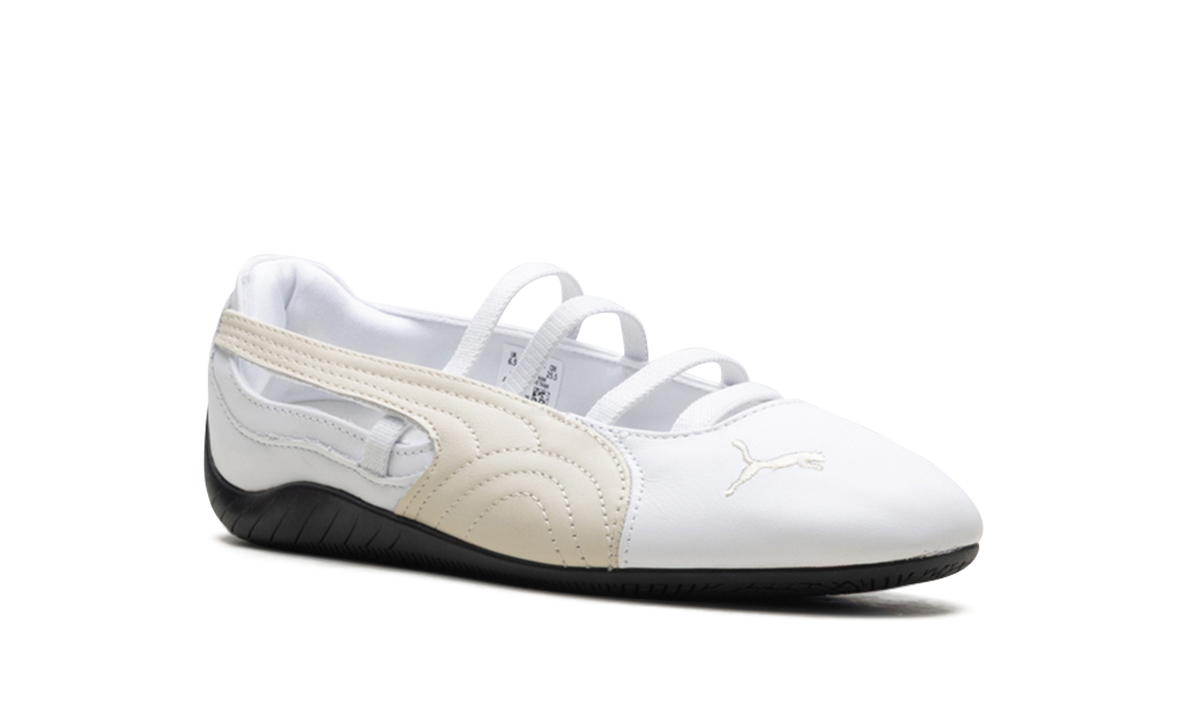 Overkicks - Puma Speedcat Ballet White Alpine Snow (Womens) (403587-02) - detalle lateral interior