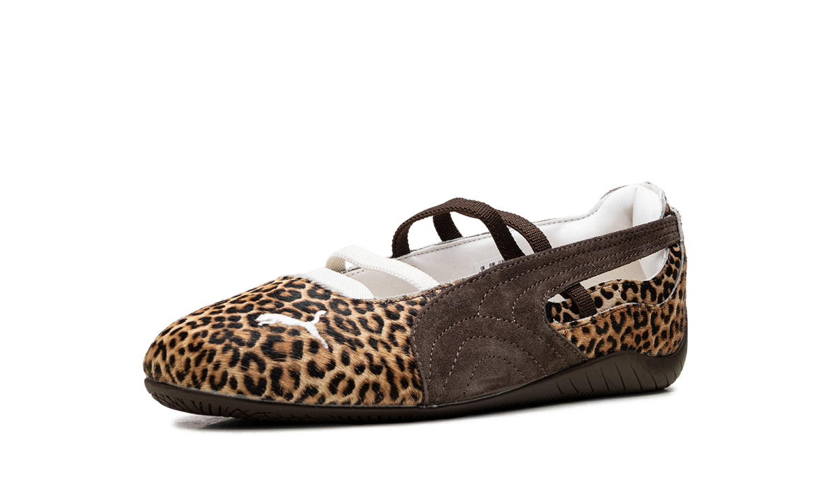 Overkicks - Puma Speedcat Ballet Wild Leopard Pony Hair (Womens) (406689-01) - detalle suela
