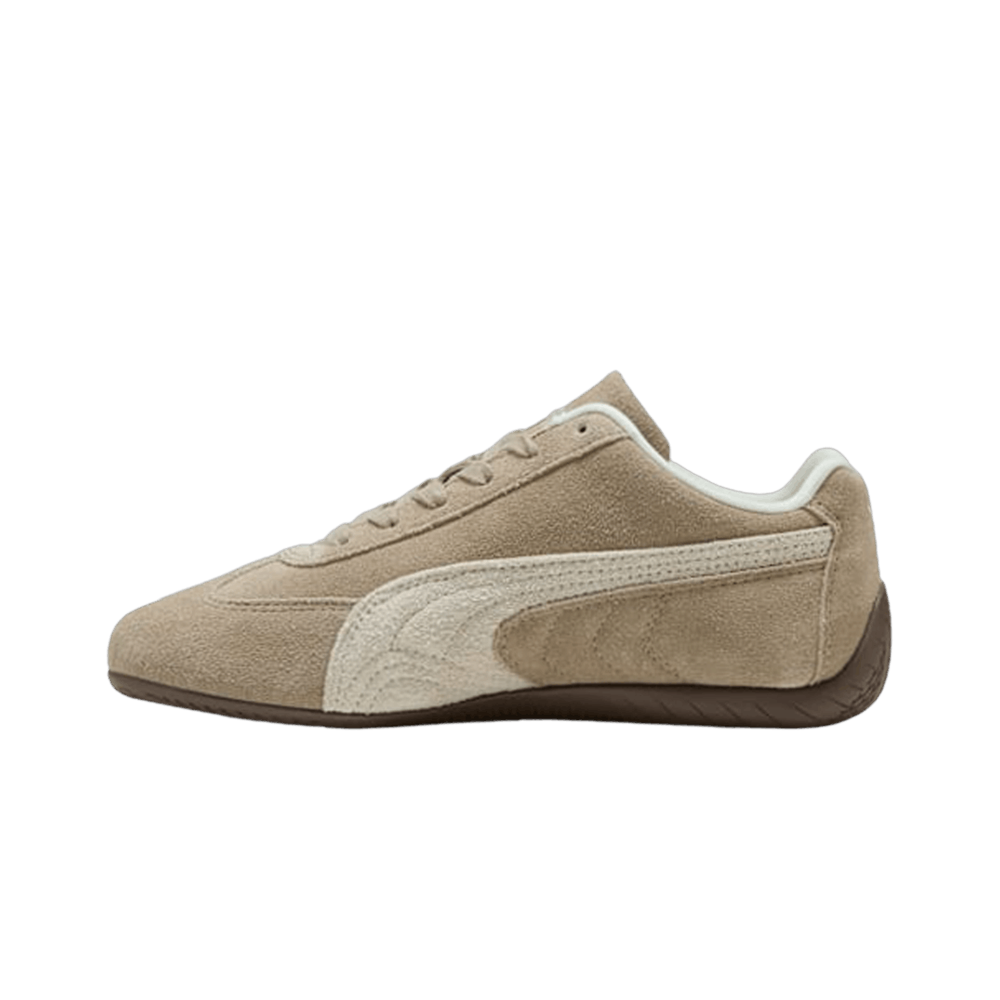 Overkicks - Puma Speedcat Elevated Ice Coffee Alpine Snow (Womens) (403619-02) - vista lateral