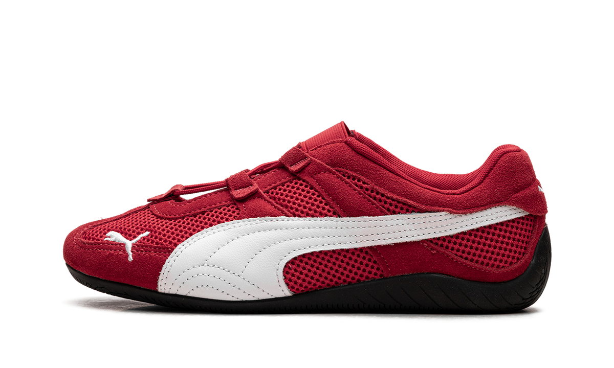 Overkicks - Puma Speedcat Go Red White (Womens) (403589-02) - vista lateral