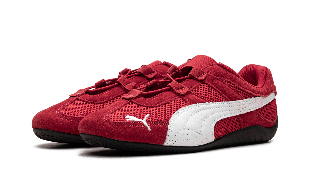 Overkicks - Puma Speedcat Go Red White (Womens) (403589-02) - vista trasera