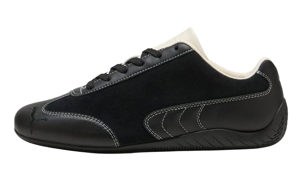 Overkicks - Puma Speedcat Icons Black Frosted Ivory (406226-01) - vista lateral