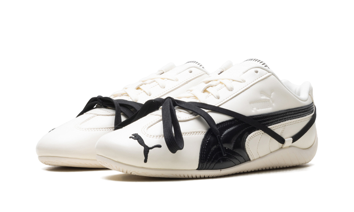 Overkicks - Puma Speedcat Leather Rosé White (Womens) (404390-01) - vista trasera