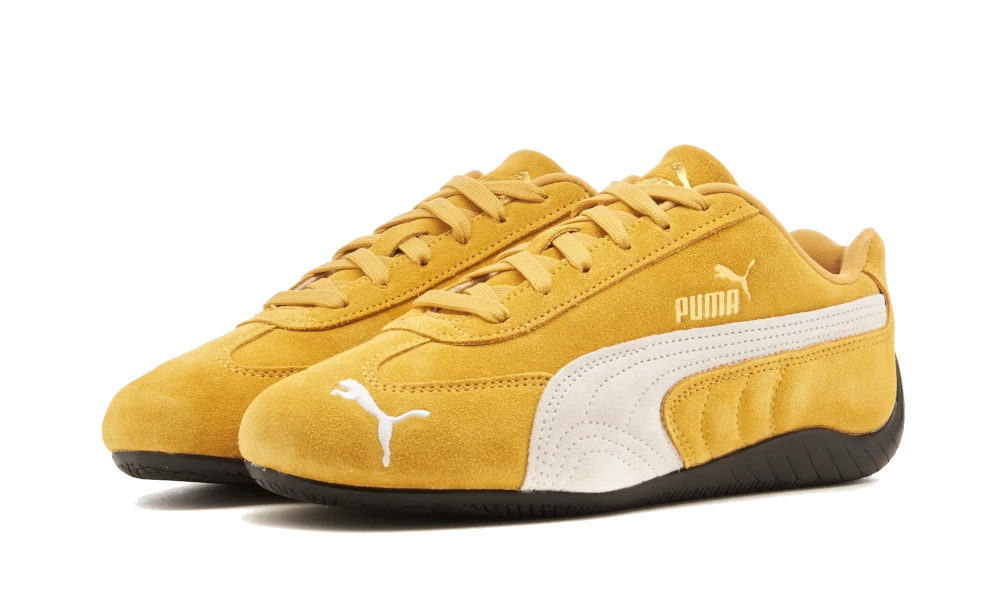 Overkicks - Puma Speedcat OG Archive Gold White (398846-06) - vista trasera
