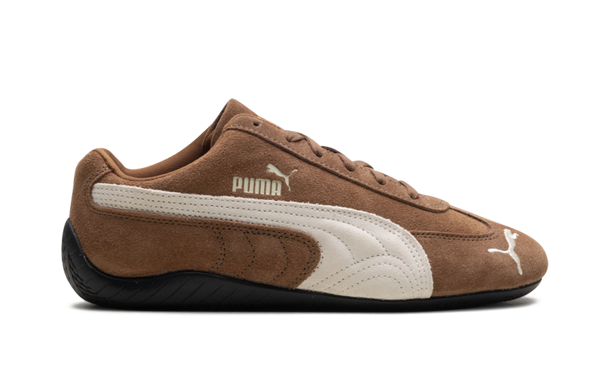Overkicks - Puma Speedcat OG Haute Coffee Frosted Ivory (Gold Tongue Logo) (398846-31) - detalle talon