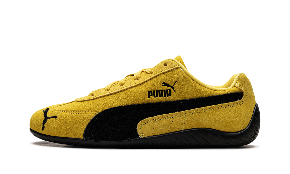 Overkicks - Puma Speedcat OG Pelé Yellow Black (398846-19) - vista lateral