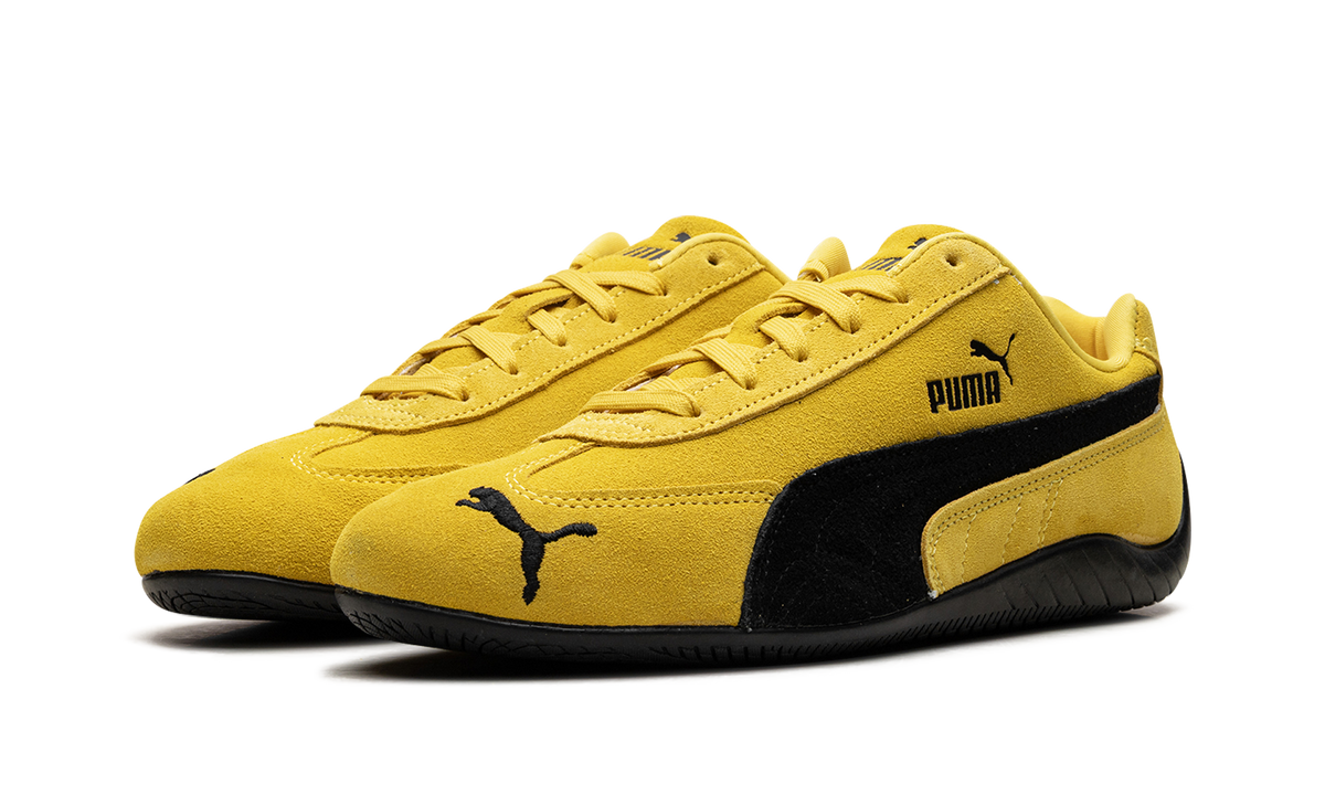 Overkicks - Puma Speedcat OG Pelé Yellow Black (398846-19) - vista trasera