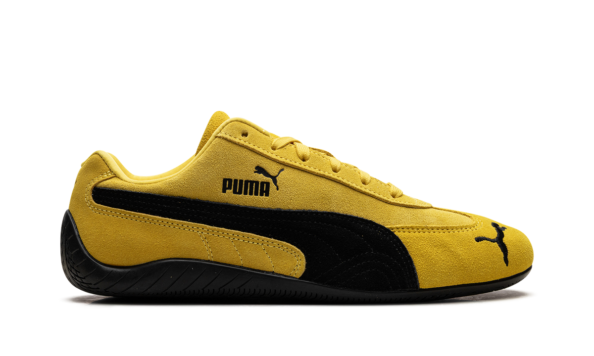 Overkicks - Puma Speedcat OG Pelé Yellow Black (398846-19) - detalle talon