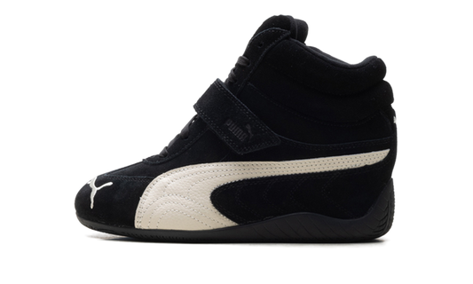Overkicks - Puma Speedcat Wedge Black White (Womens) (408119-01) - vista lateral