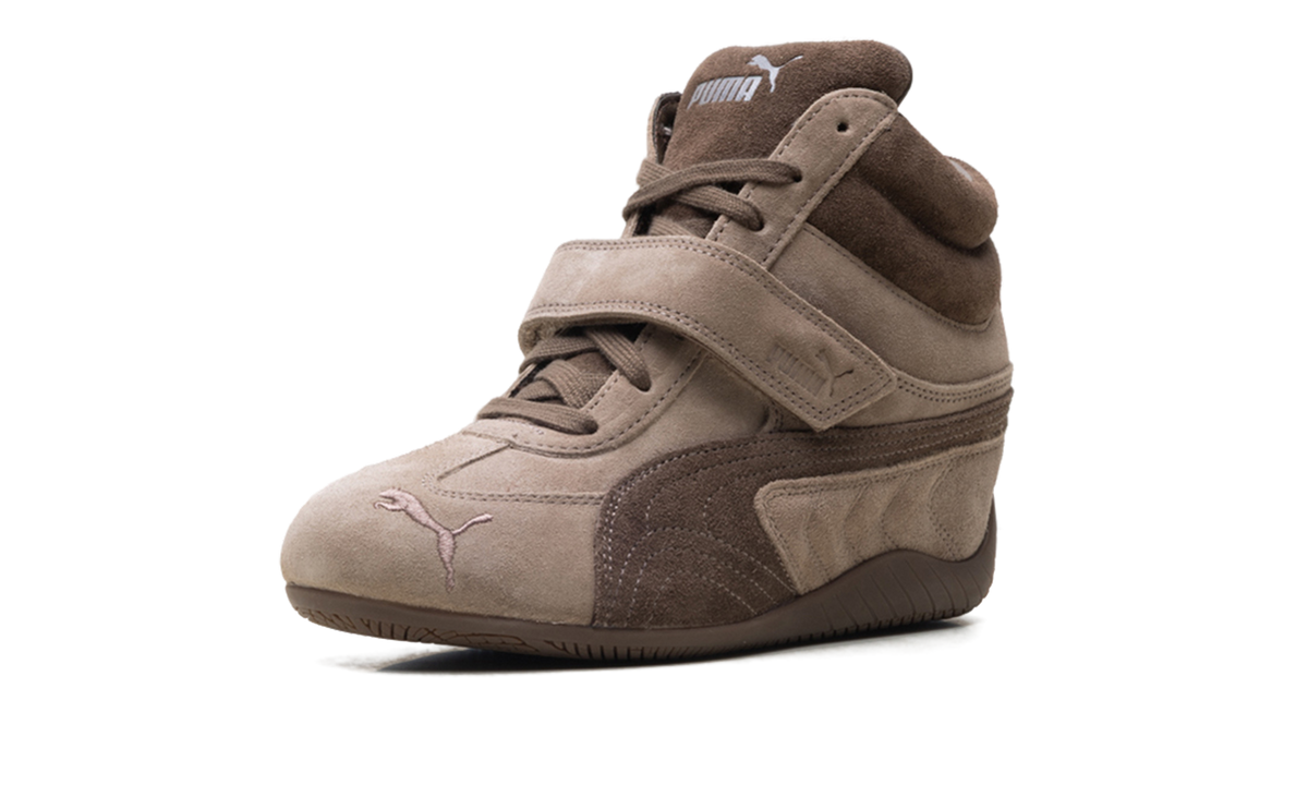 Overkicks - Puma Speedcat Wedge Totally Taupe Chocolate (Womens) (407878-01) - detalle suela
