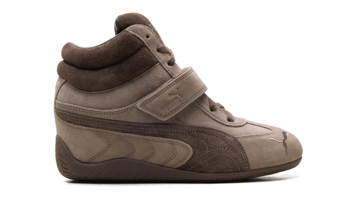 Overkicks - Puma Speedcat Wedge Totally Taupe Chocolate (Womens) (407878-01) - detalle talon