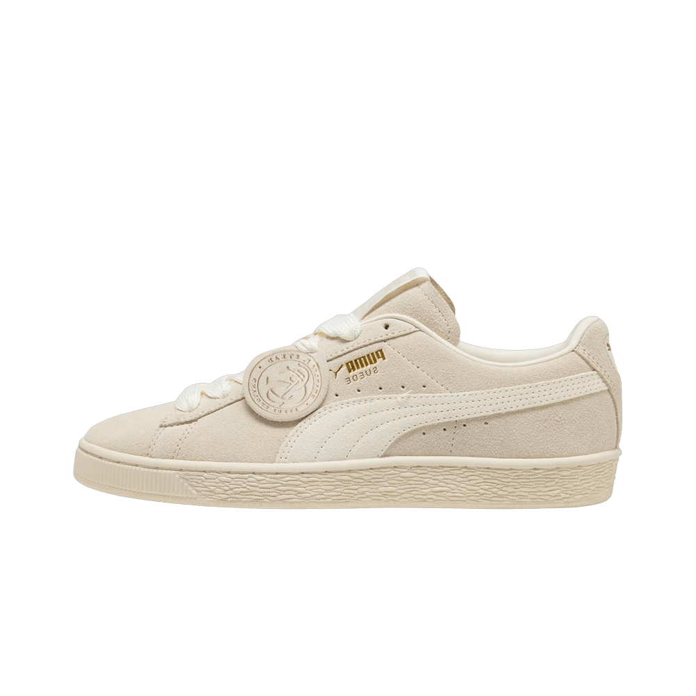 Overkicks - Puma Suede Charles F. Stead Ash Gray Ivory (405341-01) - vista lateral