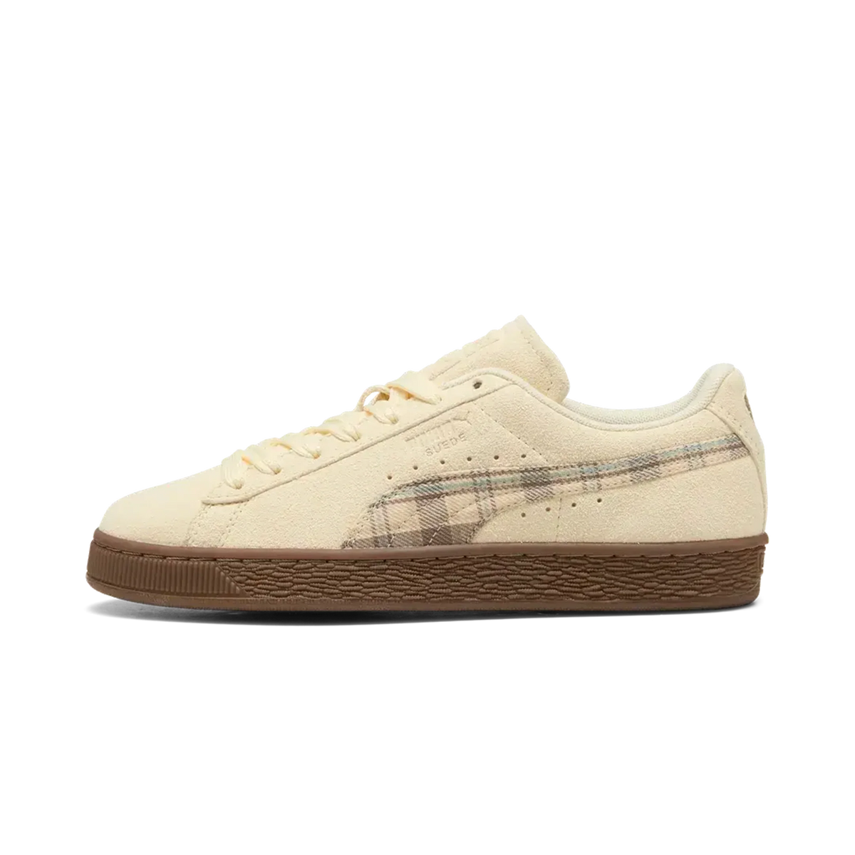Overkicks - Puma Suede Patch Buttercream (408459-02) - vista lateral