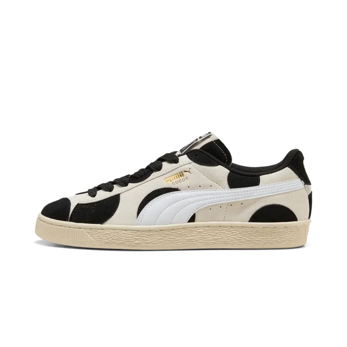 Overkicks - Puma Suede Printed Alpine Snow (409147-02) - vista lateral