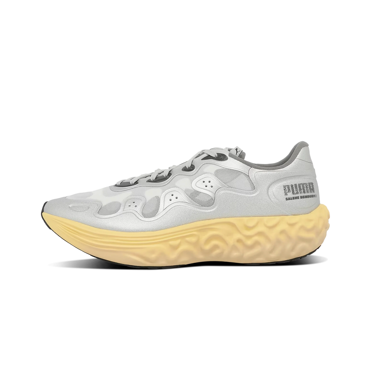 Overkicks - Puma Velum 2 Nitro Salehe Bembury Light Gray Silver (409221-08) - vista lateral