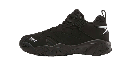 Overkicks - Reebok Brutus Low Black White (100244786) - vista lateral