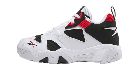 Overkicks - Reebok Brutus Low White Black Vector Red (100244788) - vista lateral