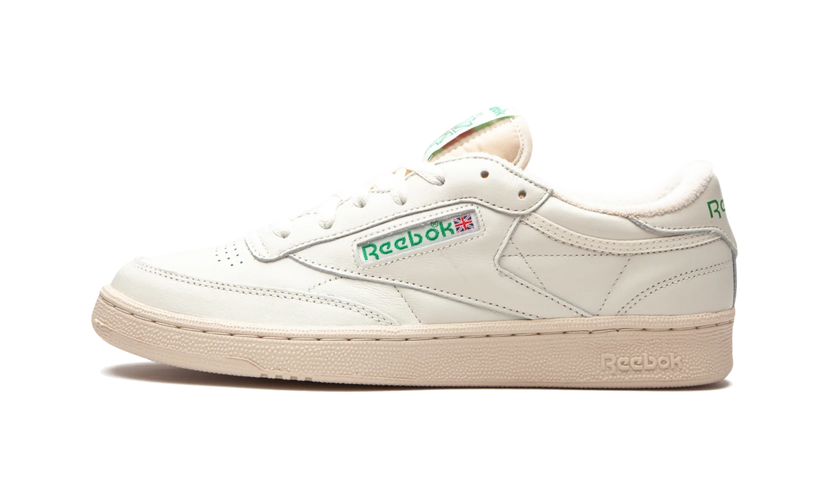 Overkicks - Reebok Club C 85 Vintage Chalk Glen Green (DV6434/100000317) - vista lateral