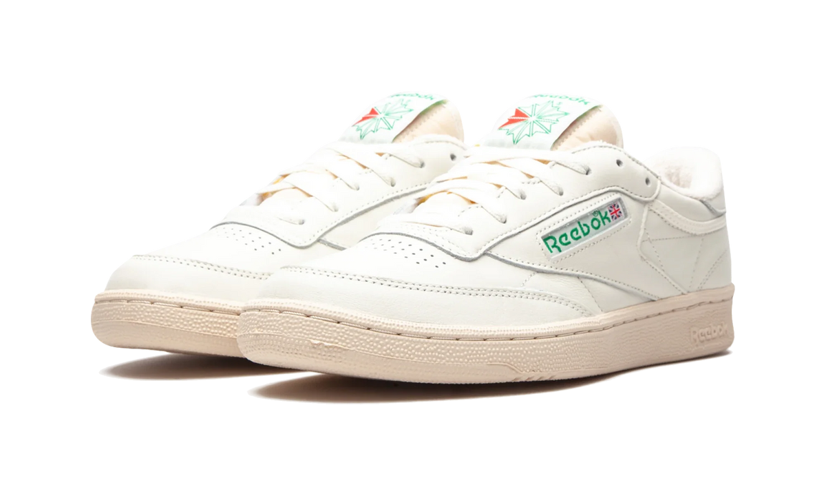Overkicks - Reebok Club C 85 Vintage Chalk Glen Green (DV6434/100000317) - vista trasera