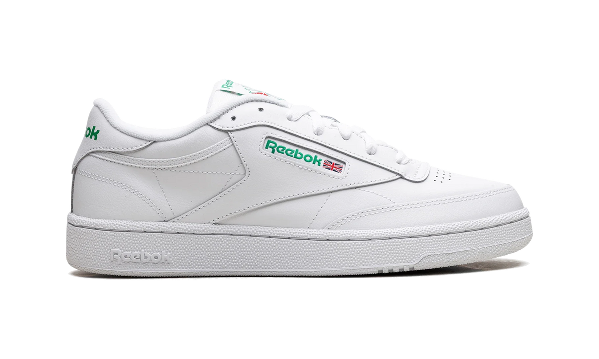 Overkicks - Reebok Club C 85 White Green (AR0456/100000155) - detalle talon