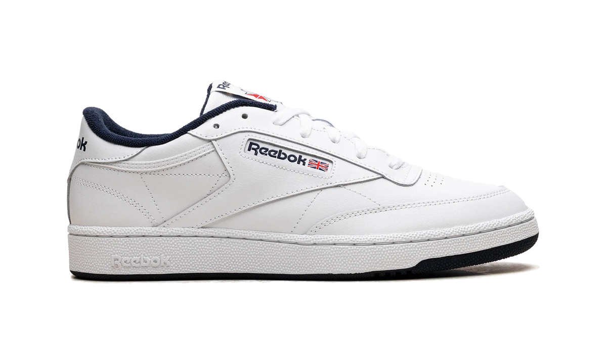 Overkicks - Reebok Club C 85 White Navy (AR0457/100000156) - detalle talon